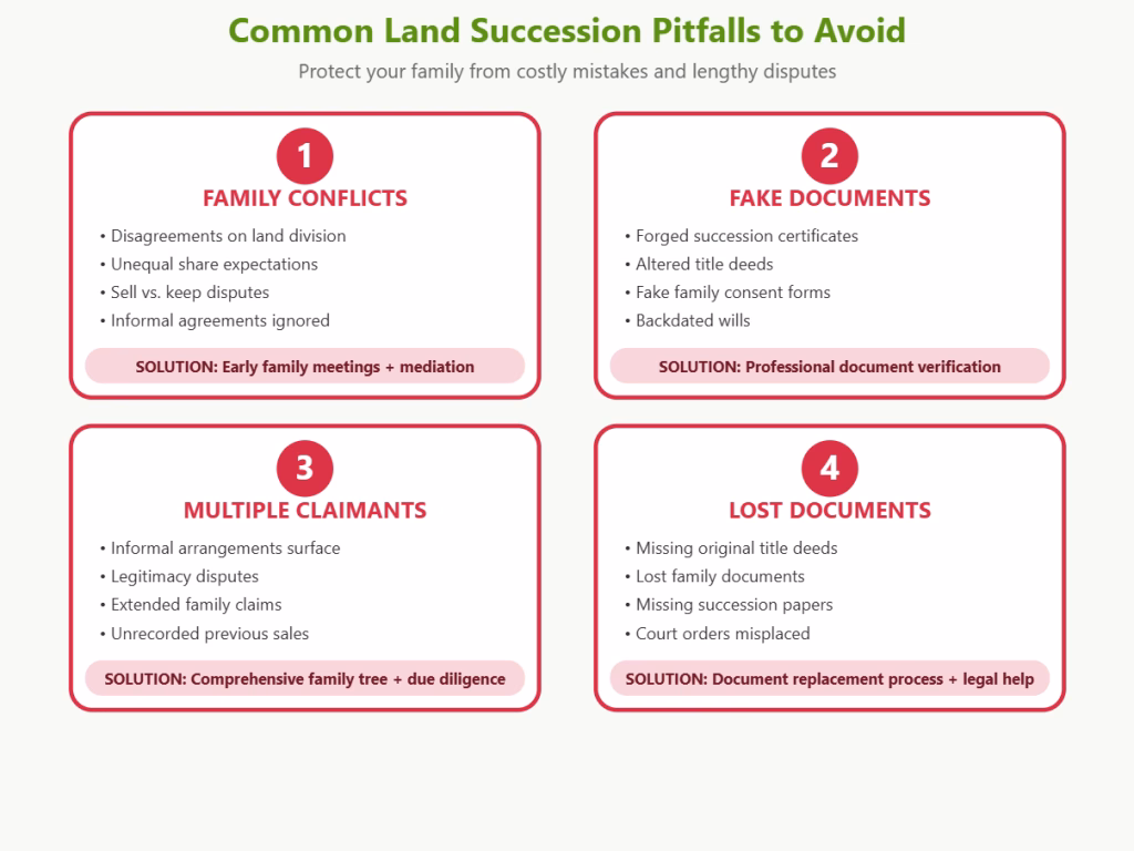 inherited land